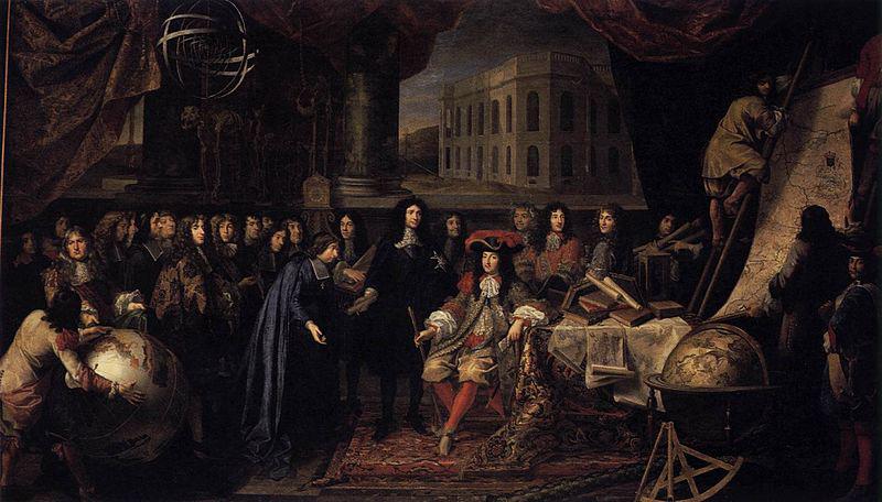 Henri Testelin Colbert Presenting the Members of the Royal Academy of Sciences to Louis XIV in 1667 Germany oil painting art